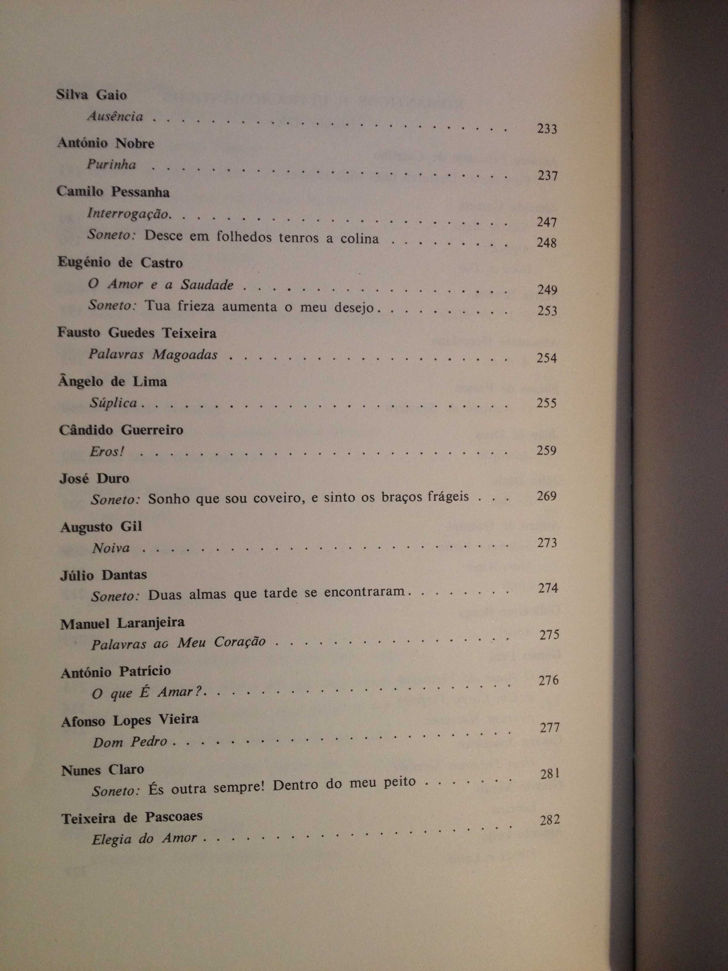 O amor na poesia portuguesa