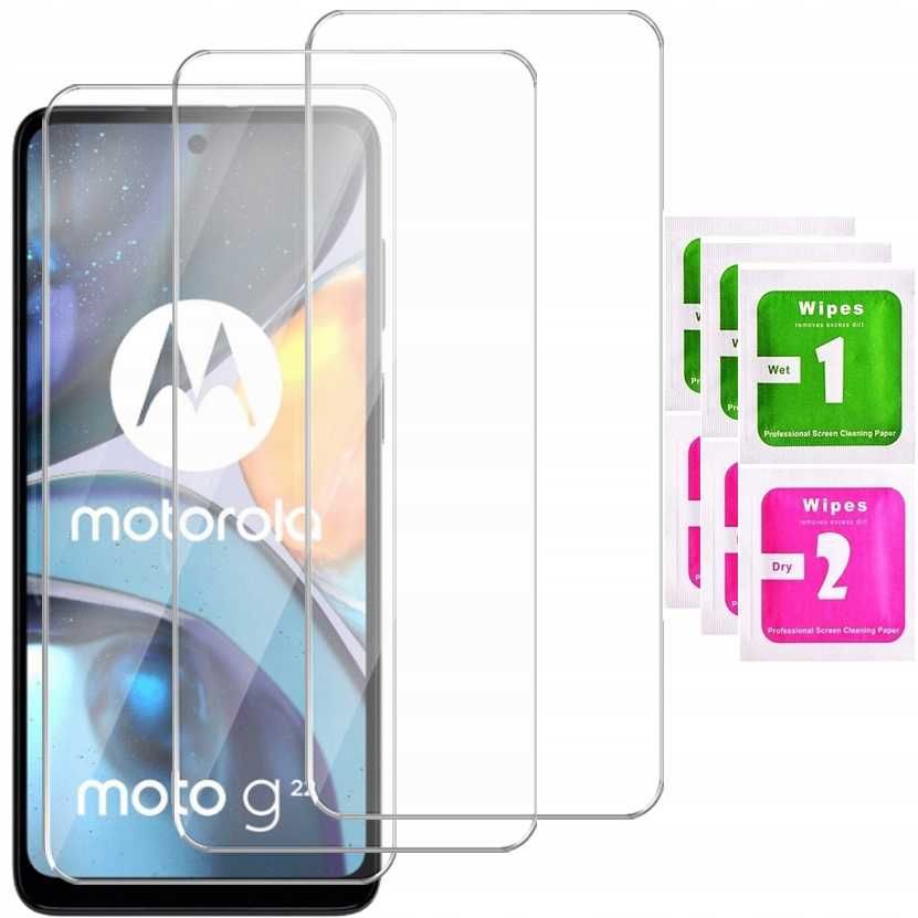 3szt Szkło Hartowane do Motorola Moto G22 4G