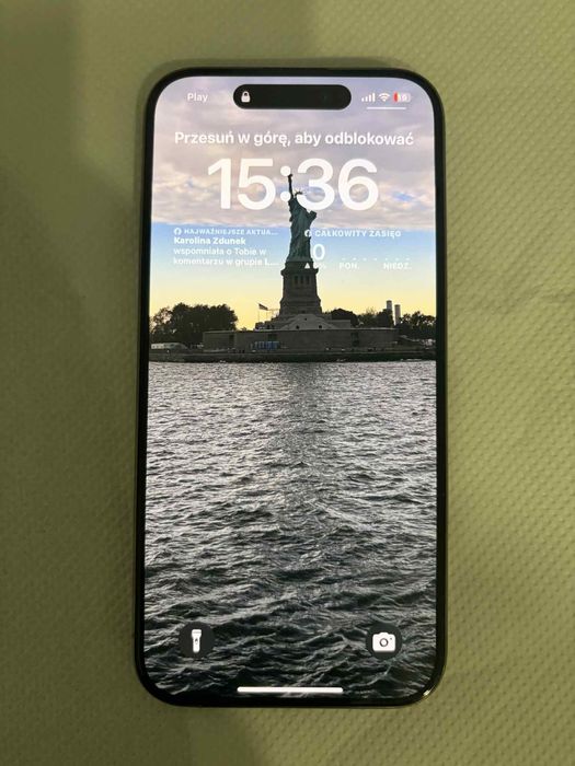 Iphone 15 pro , Natural Titanium perfekcyjny stan.