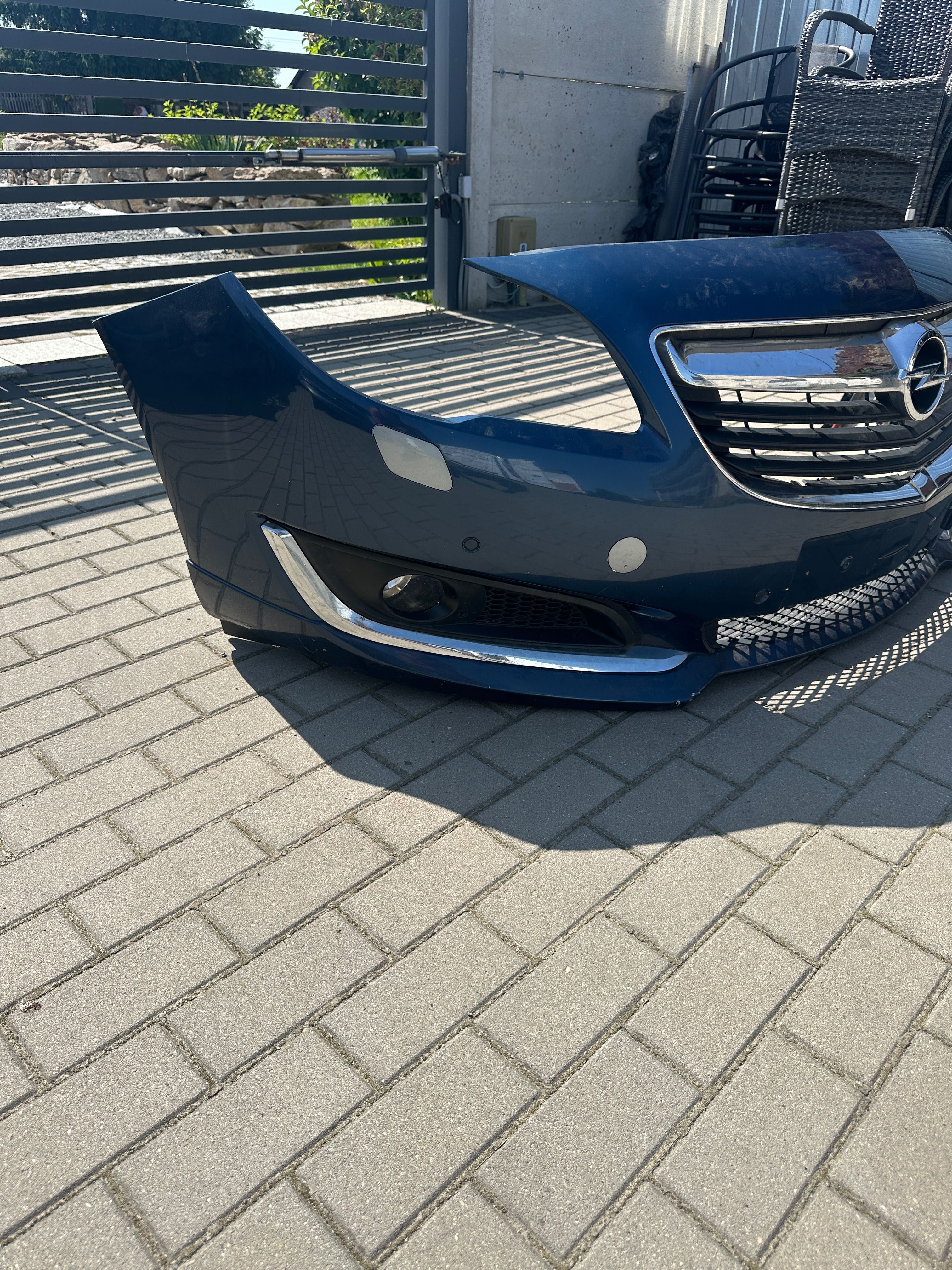 Zderzak przedni opel insignia AFL polift opc 4 PDC, spryski
