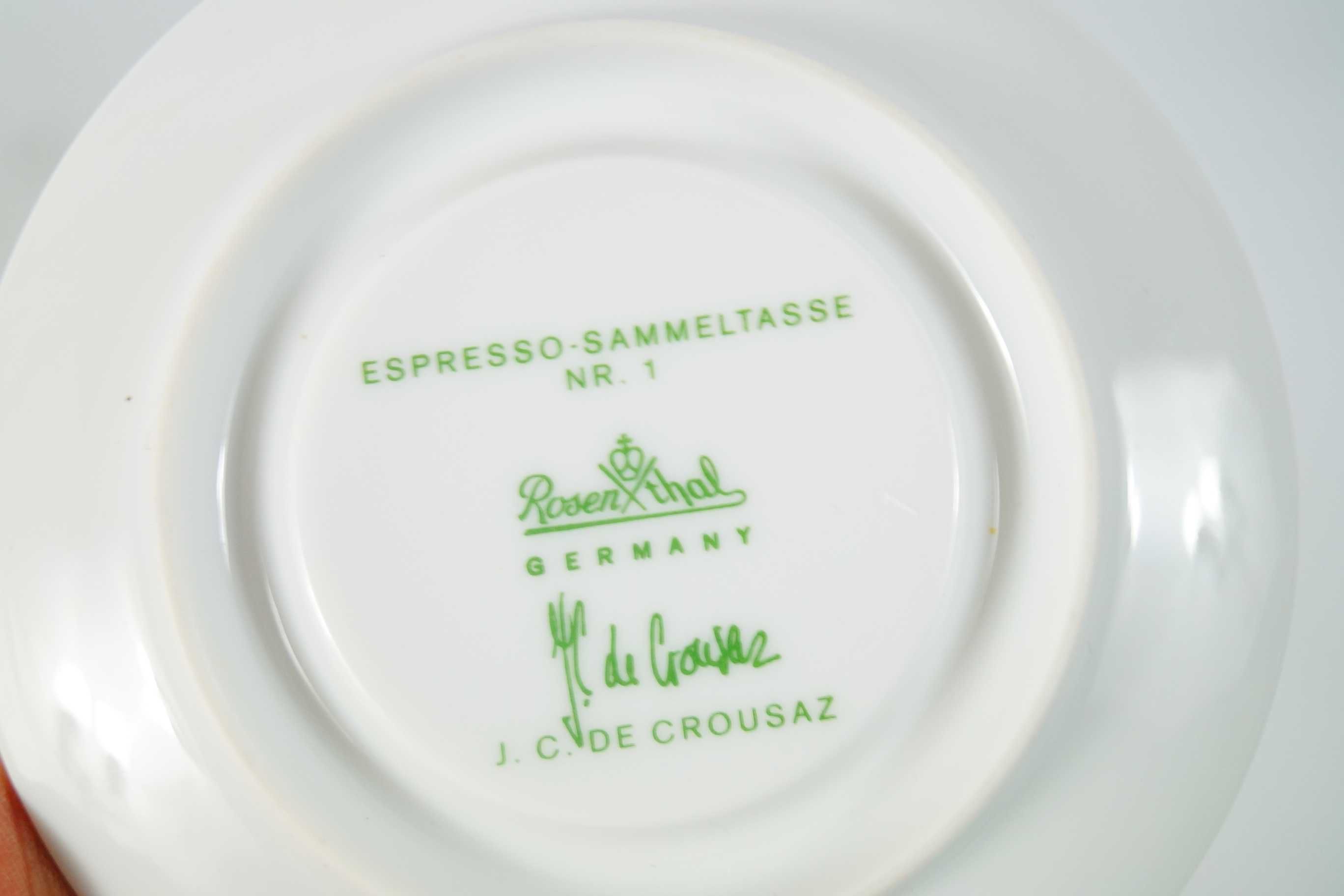 Rosenthal cupola filiżanka mokka espresso