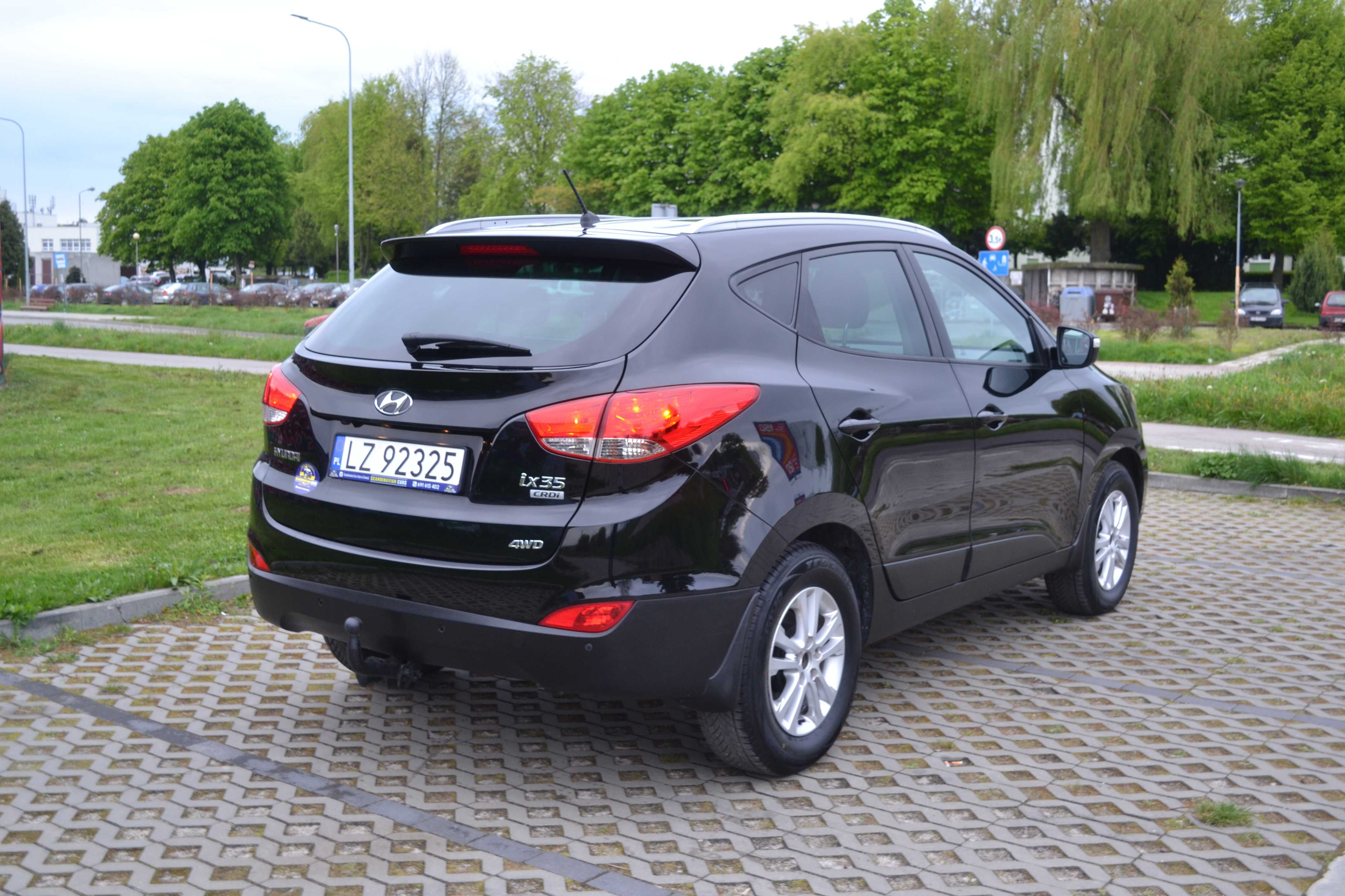 Hyundai ix35 2013 r. 2,0CRDi 136 KM 4x4 nowe opony 183 tkm NOWY DWUMAS