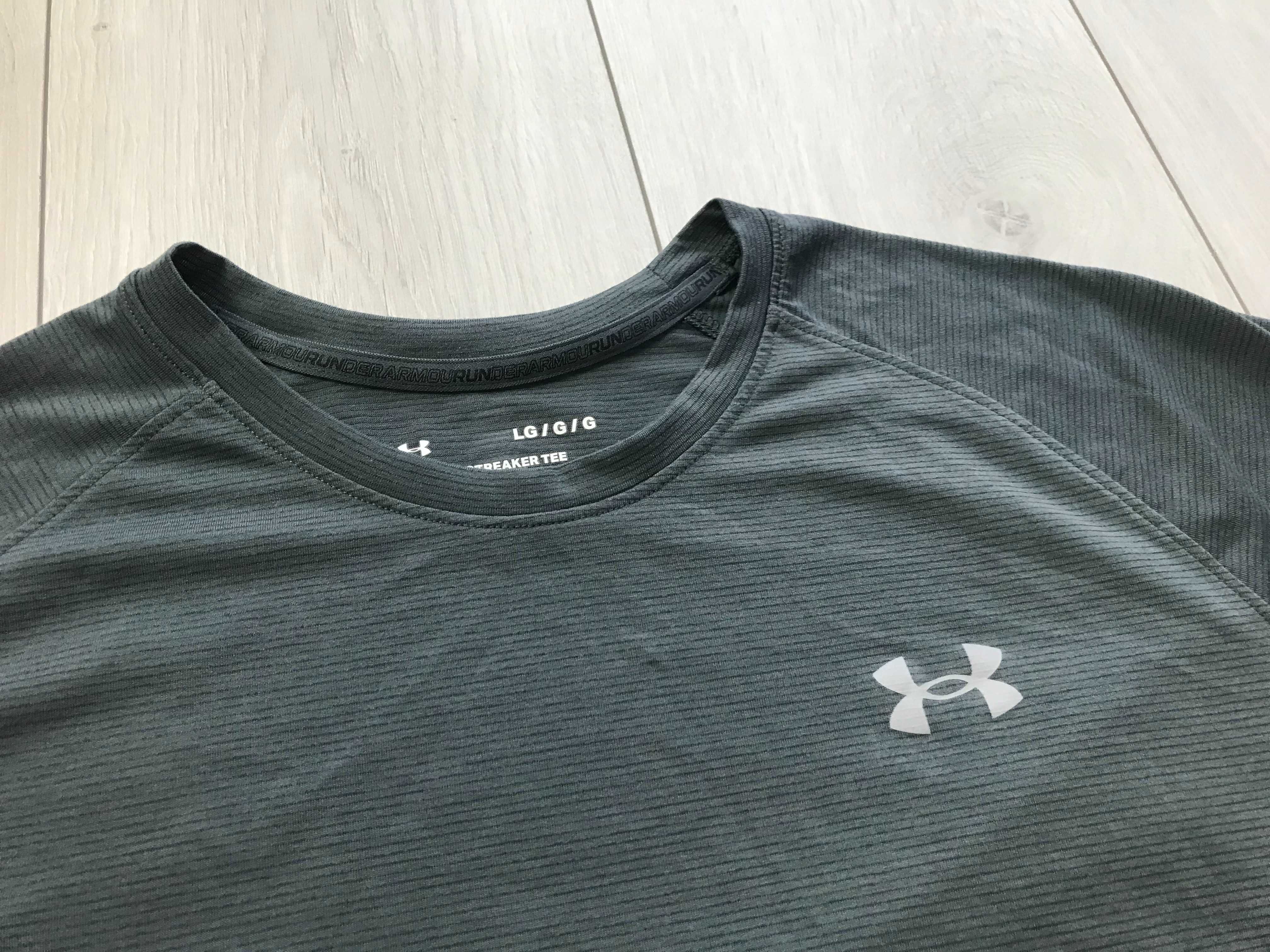 UNDER ARMOUR r.L oryginalna koszulka męska stan BDB
