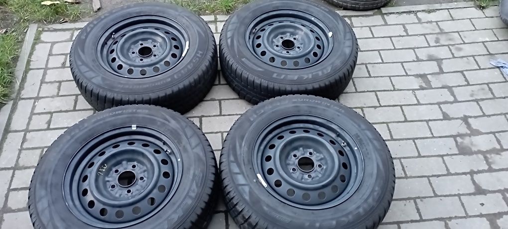 Koła Stalowe 5x114,3,R16,6,5j Hyundai IX35,Tuscon II, 215/70/16 Falken