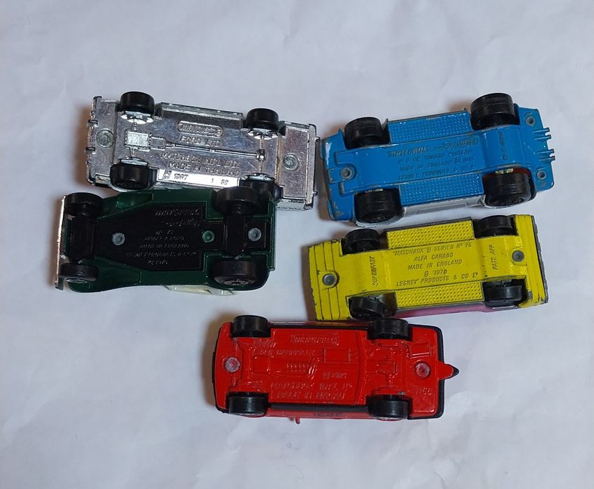 Lote de miniaturas antigas Matchbox