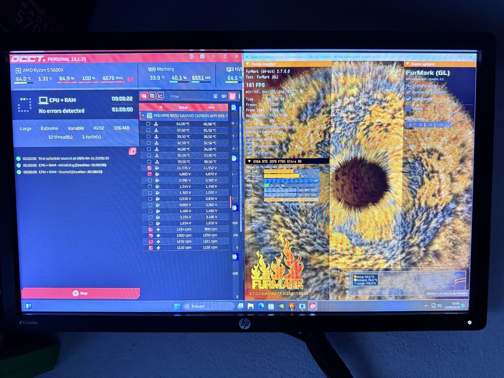 Computador gamer ryzen 5600 | RTX 3070 FTW | WI-FI | Water Cooler