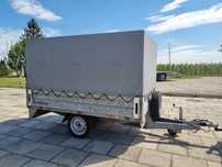 Przyczepka samochodowa lekka  Brenderup 750kg z Wojska