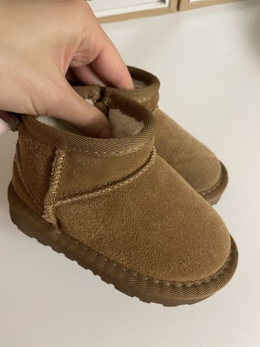 Угги дитячі 24 розмір бежеві