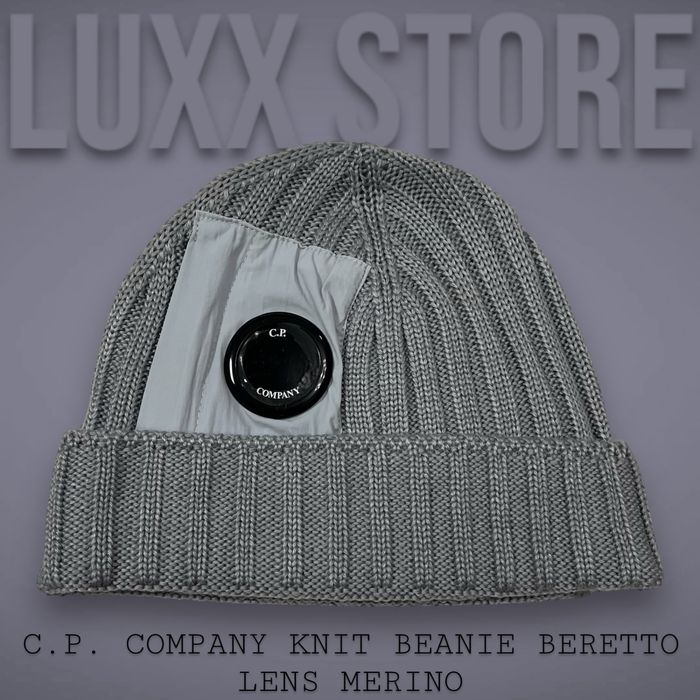 Шапка C.P. Company Lens Merino (cp, сп, сипи компани)