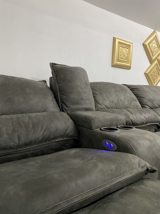 Куток реклайнер Клівленд. кутовий диван реклайнер