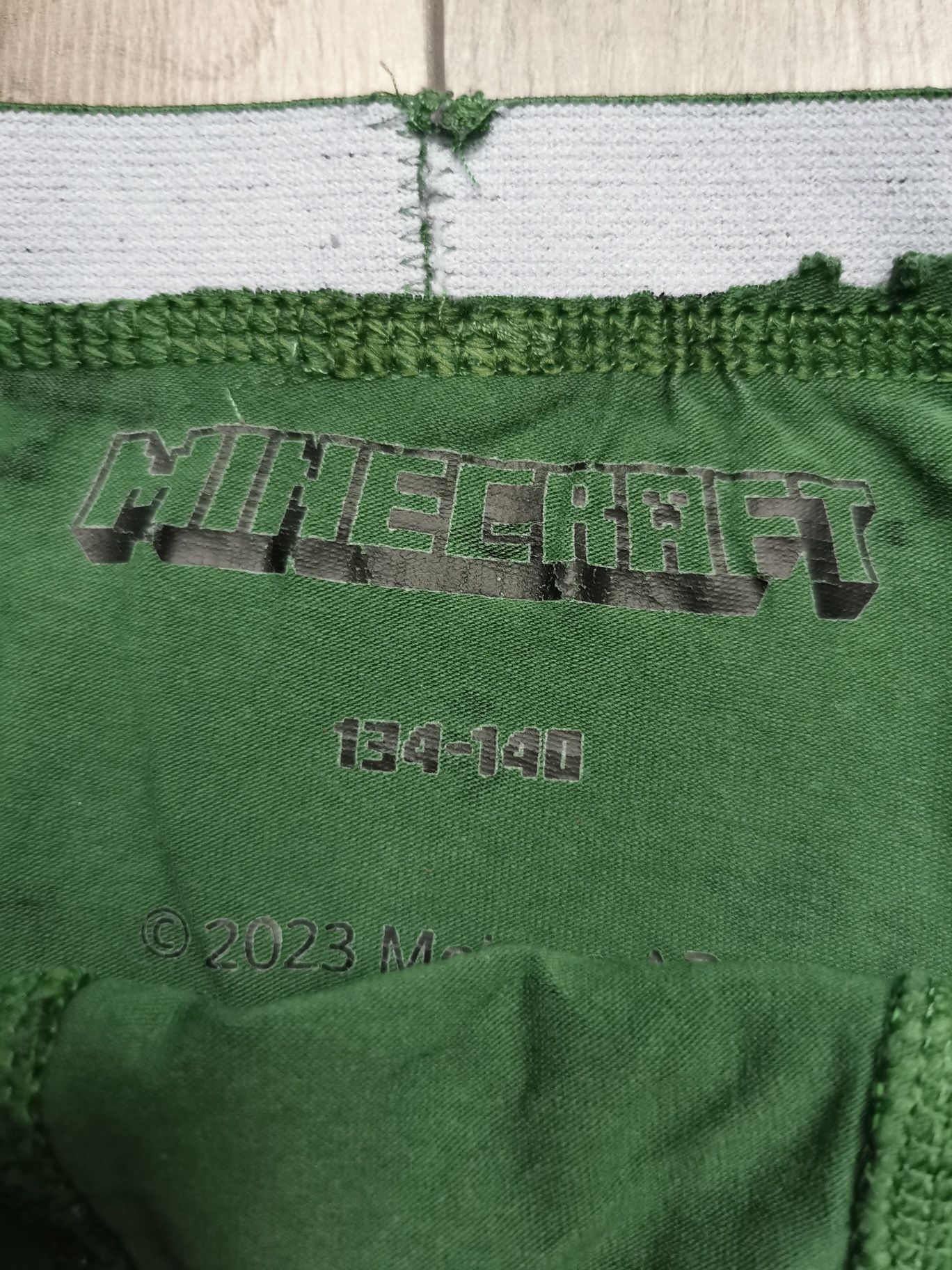 Zestaw Bokserki chłopięce Minecraft, 134/140, nowe bez metki