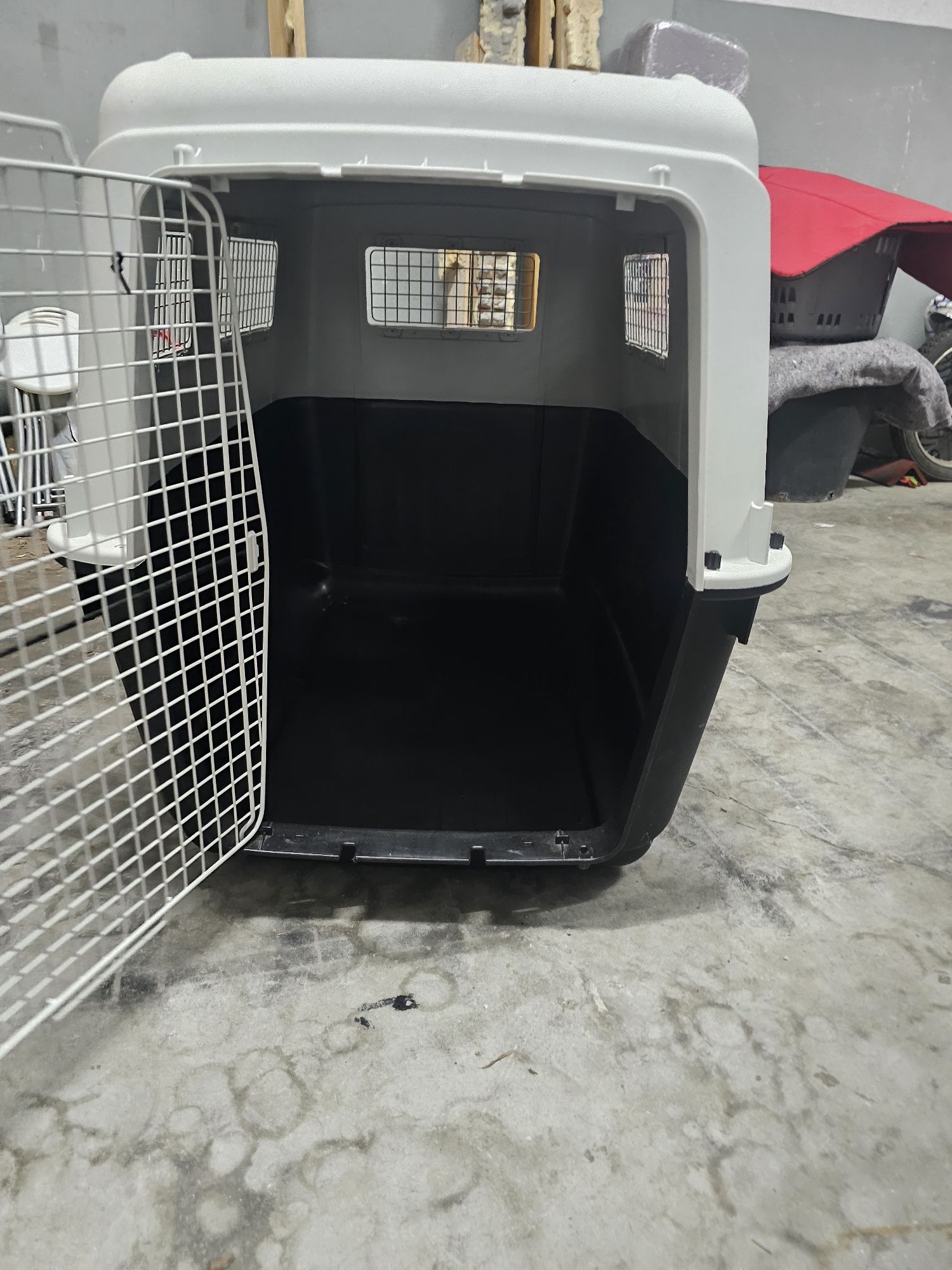 Gaiola XXL para transporte de animais.