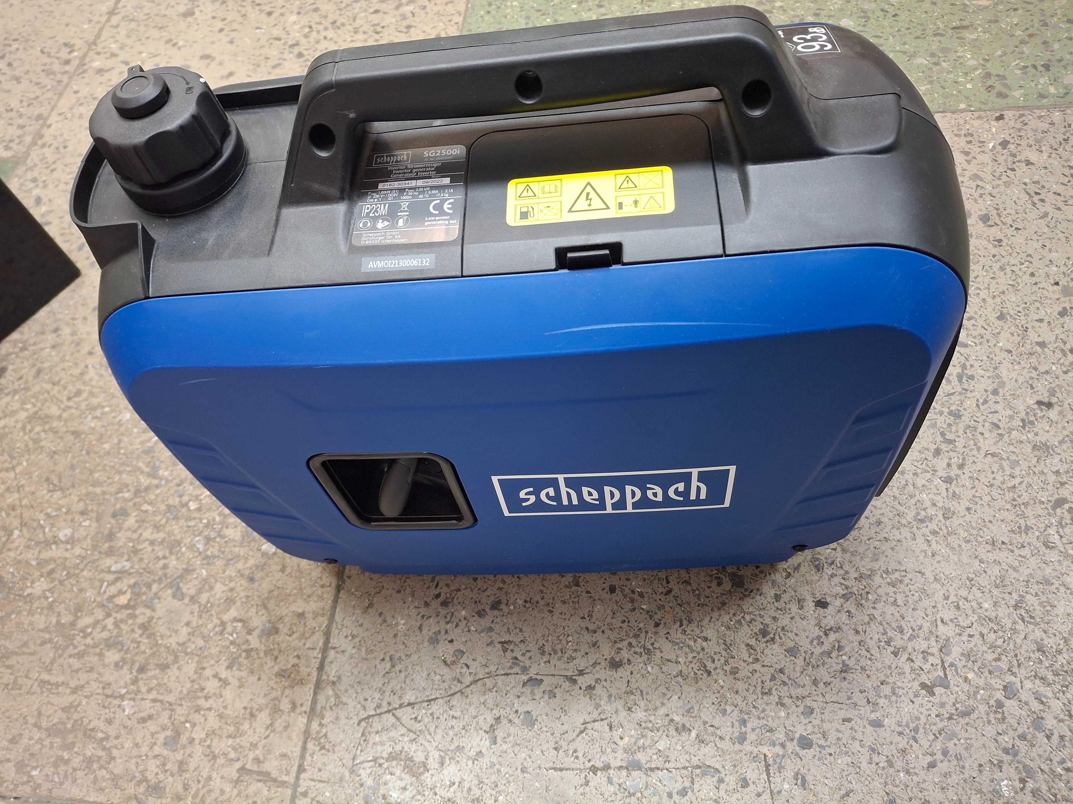 Генератор інверторний sg2500i scheppach