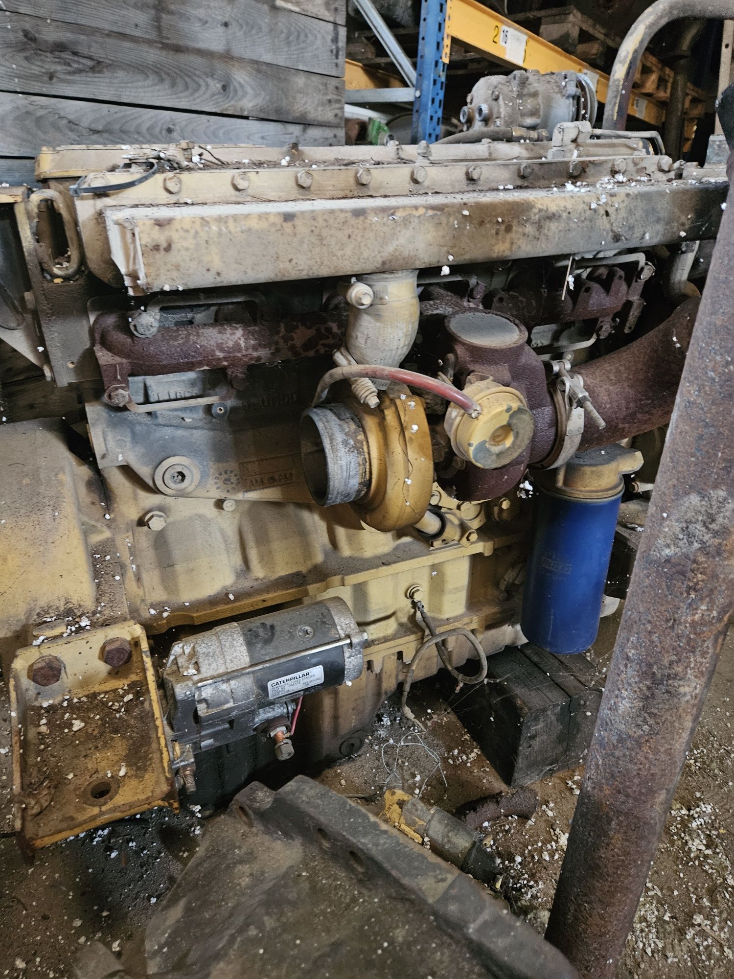 Silnik Cat 3116 części