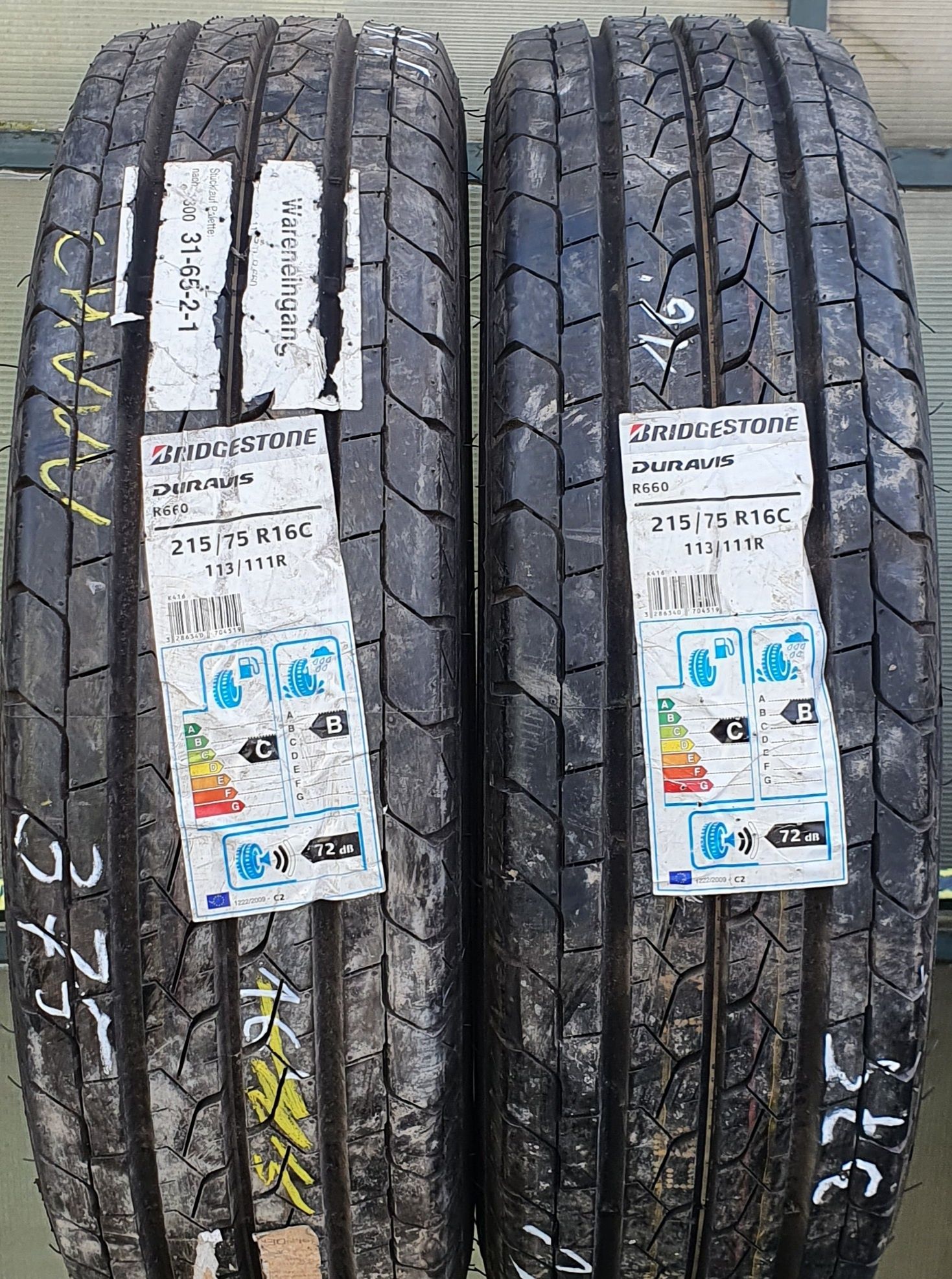 Opony Bridgestone 215/75/16c Jarbet #M32 nowe