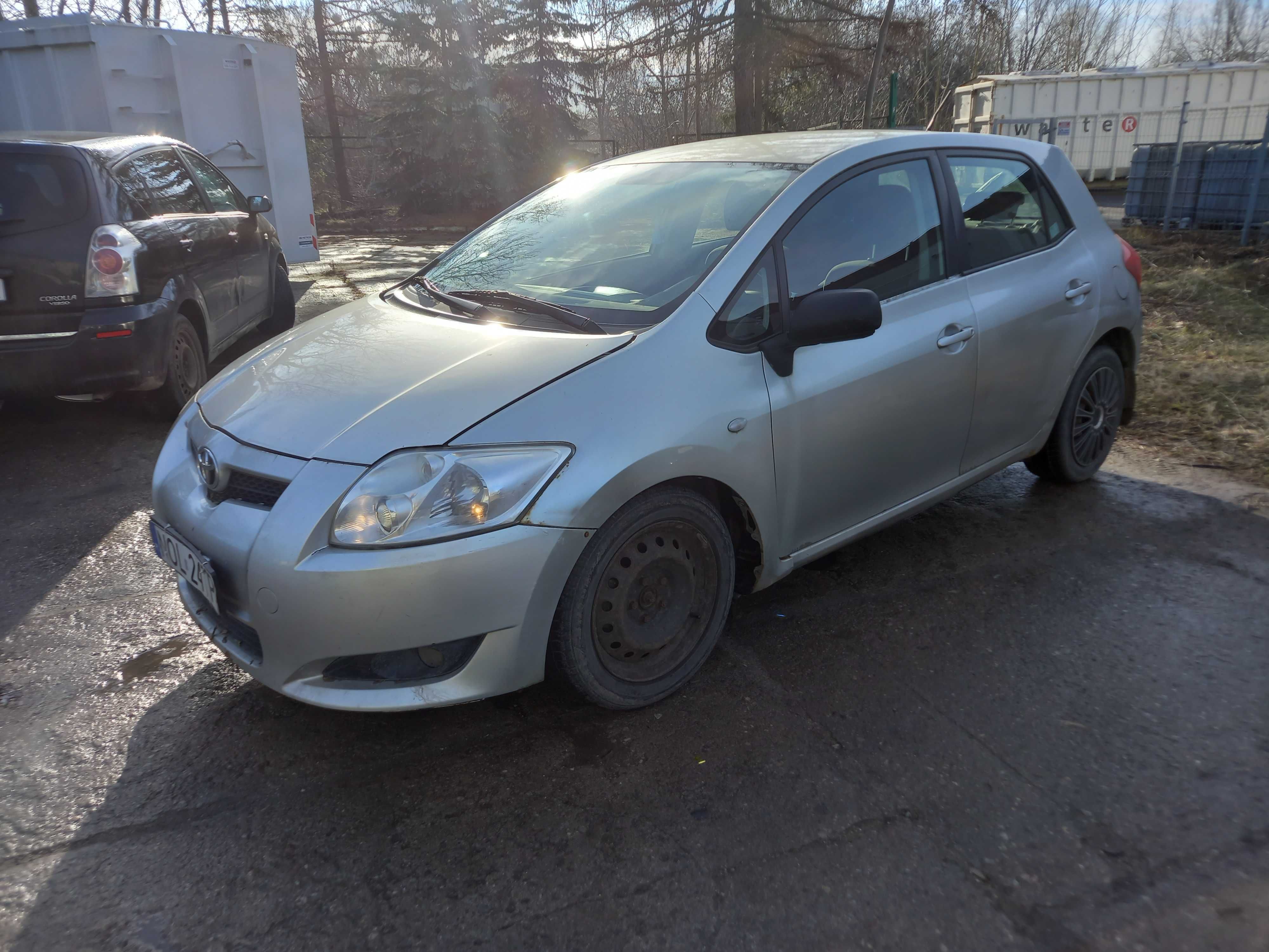 Toyota Auris 07r. 1.4 D4D 90KM, Klima, Sprawna