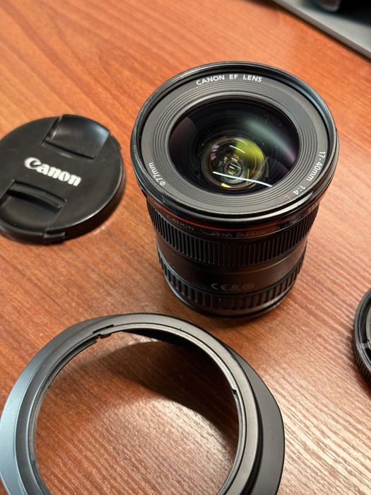 Продам обєктив  CANON 17-40mm f4.0 L