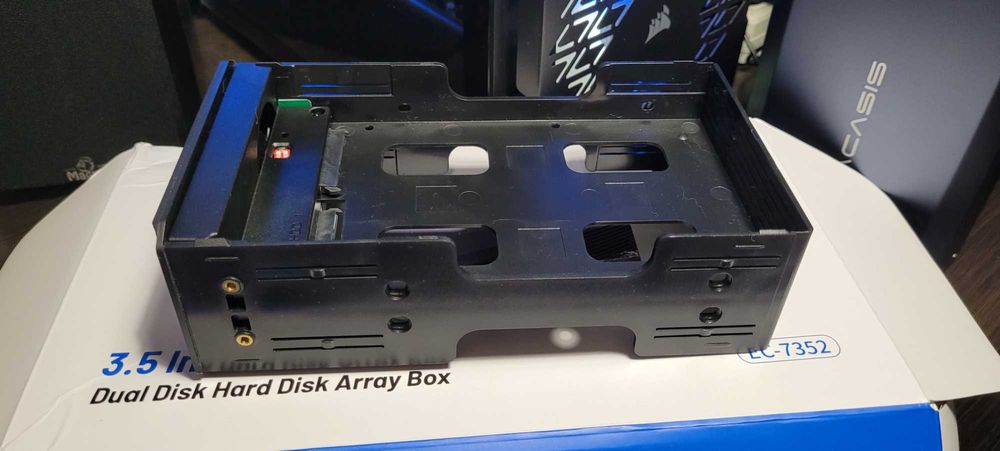 Зовнішній карман корпус Acasis 3.5/2.5 HDD/SSD, з функцією RAID