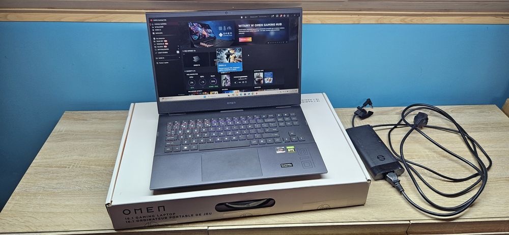 HP Omen 16-c0220nw Ryzen 5 5600H, RTX 3050 Ti 4GB, 16/512GB