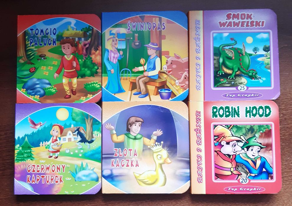 Małe książeczki dla dzieci 5 zł/szt.