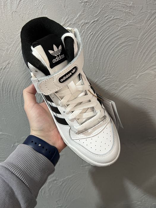 Кросівки жіночі|дитячі Adidas Forum Mid | Оригінал (22.0)