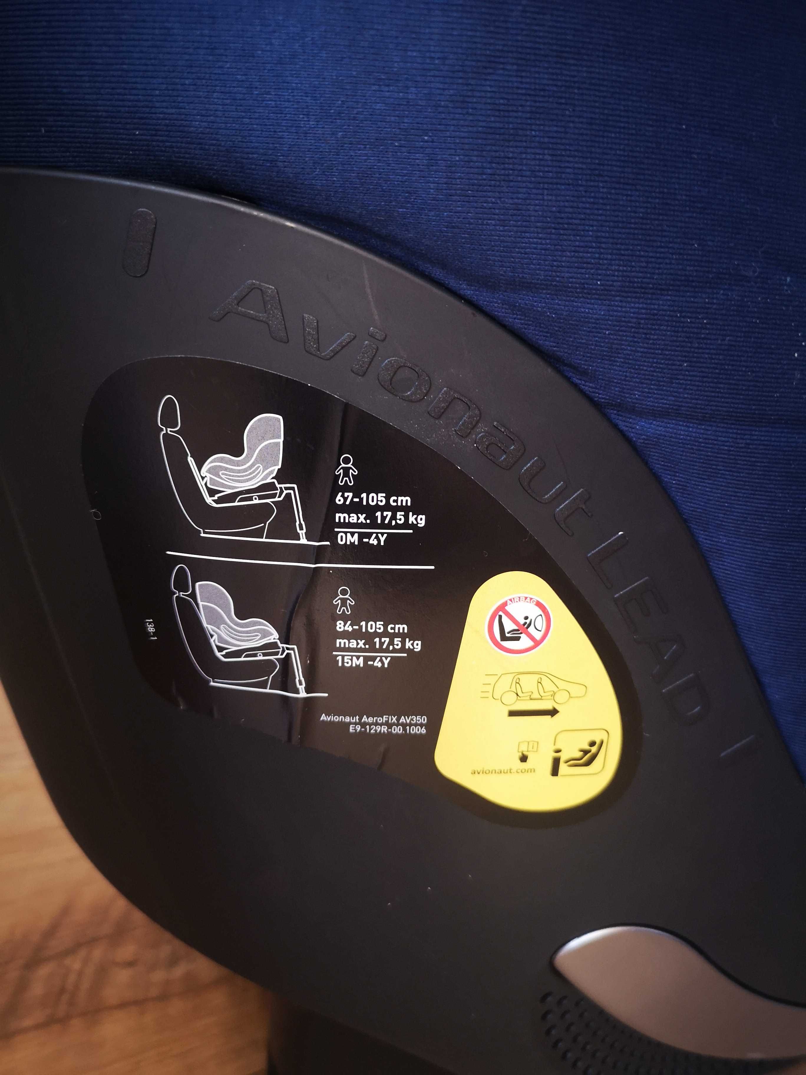 Avionaut aerofix fotelik samochodowy rwf