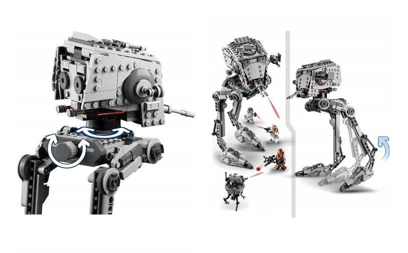 LEGO Star Wars 75322 AT-ST z Hoth ZESTAW lego