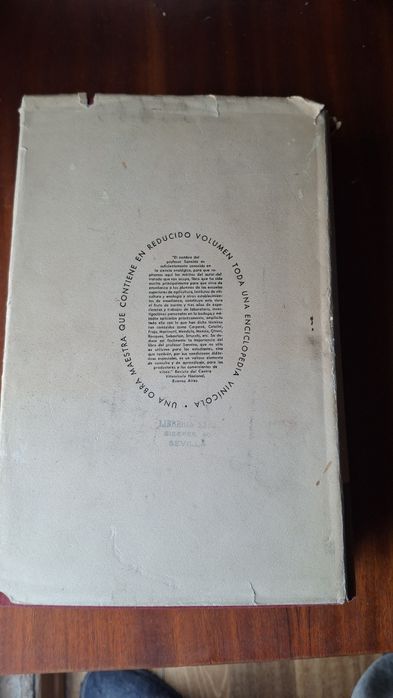 Tratado de enologia dr F A Sannino vinho vinificação