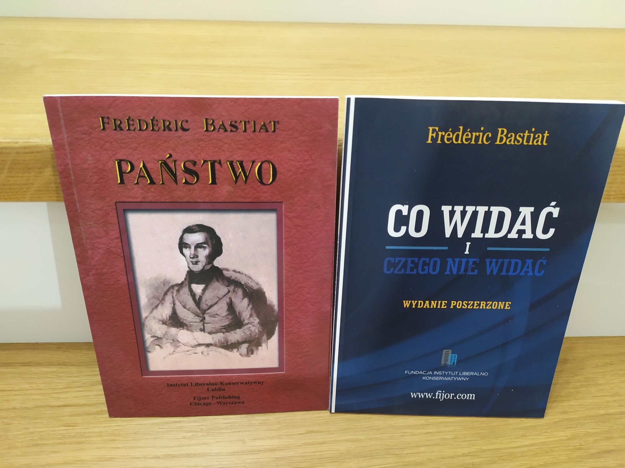 Zestaw 2 książek Frederic Bastiat