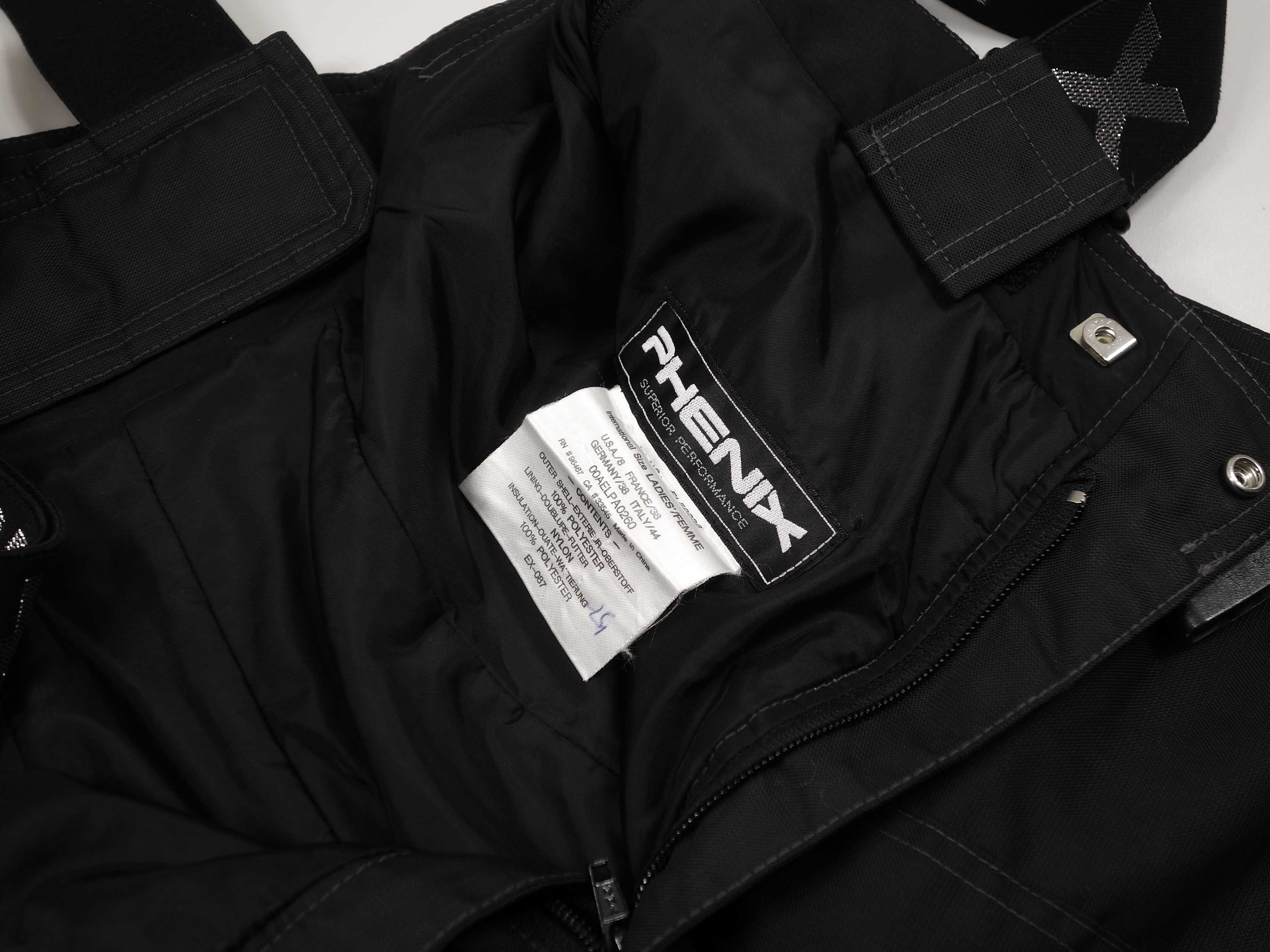 PHENIX performance spodnie damskie narciarskie snowboardowe vintage M