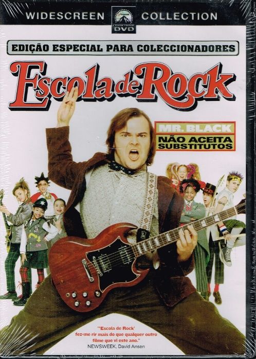 Filme em DVD: ESCOLA DE ROCK - NOVO! A Estrear! Selado!