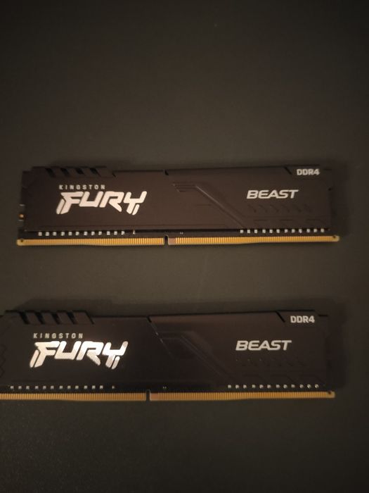 Pamięć ram 2x8gb Kingston fury 3200mhz