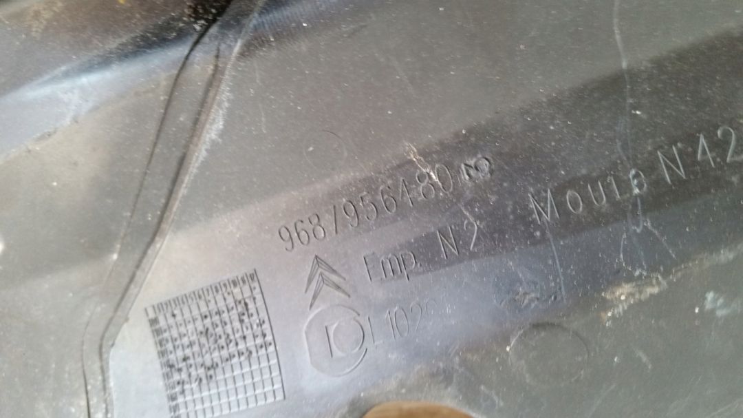 PODSZYBIE CITROEN C4 B7 II 9687956480