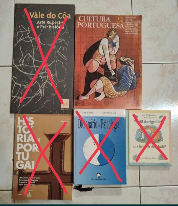 16 livros diversos