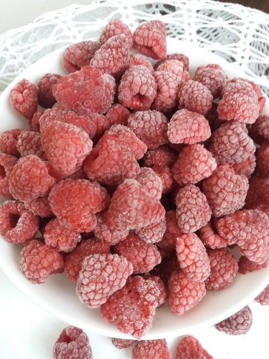 Малина, ожина, ежевика заморожена