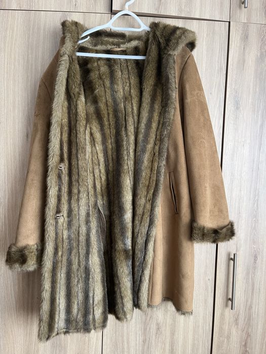 Kożuch damski rozmiar XXL