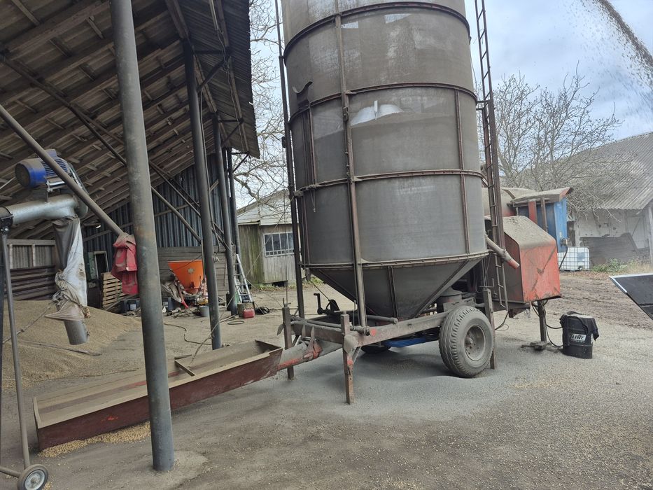 Мобільна сушка.Зерно сушарка