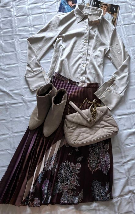 Spódnica Damska Plisowana Mango r.32/34