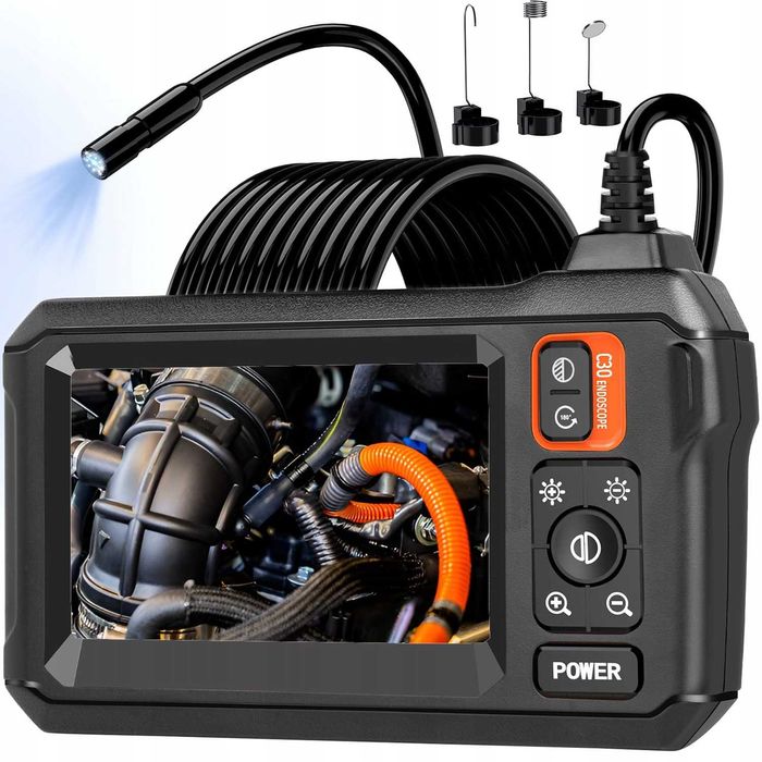 Kamera Inspekcyjna do rur kanalizacji ENDOSKOP 5m Full HD Wodoodporny