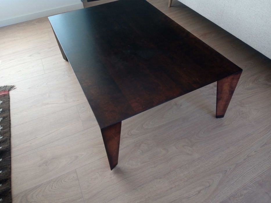 Mesa de centro em madeira - da marca Portico