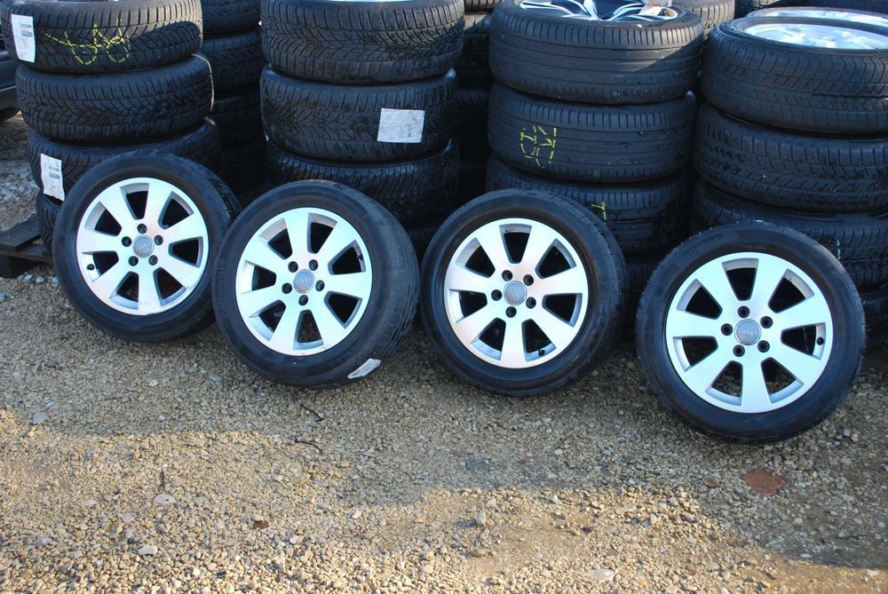 Koła 205/55 R16 5x112 Alufelgi +opony letnie Audi A3 A4 VW Passat Golf