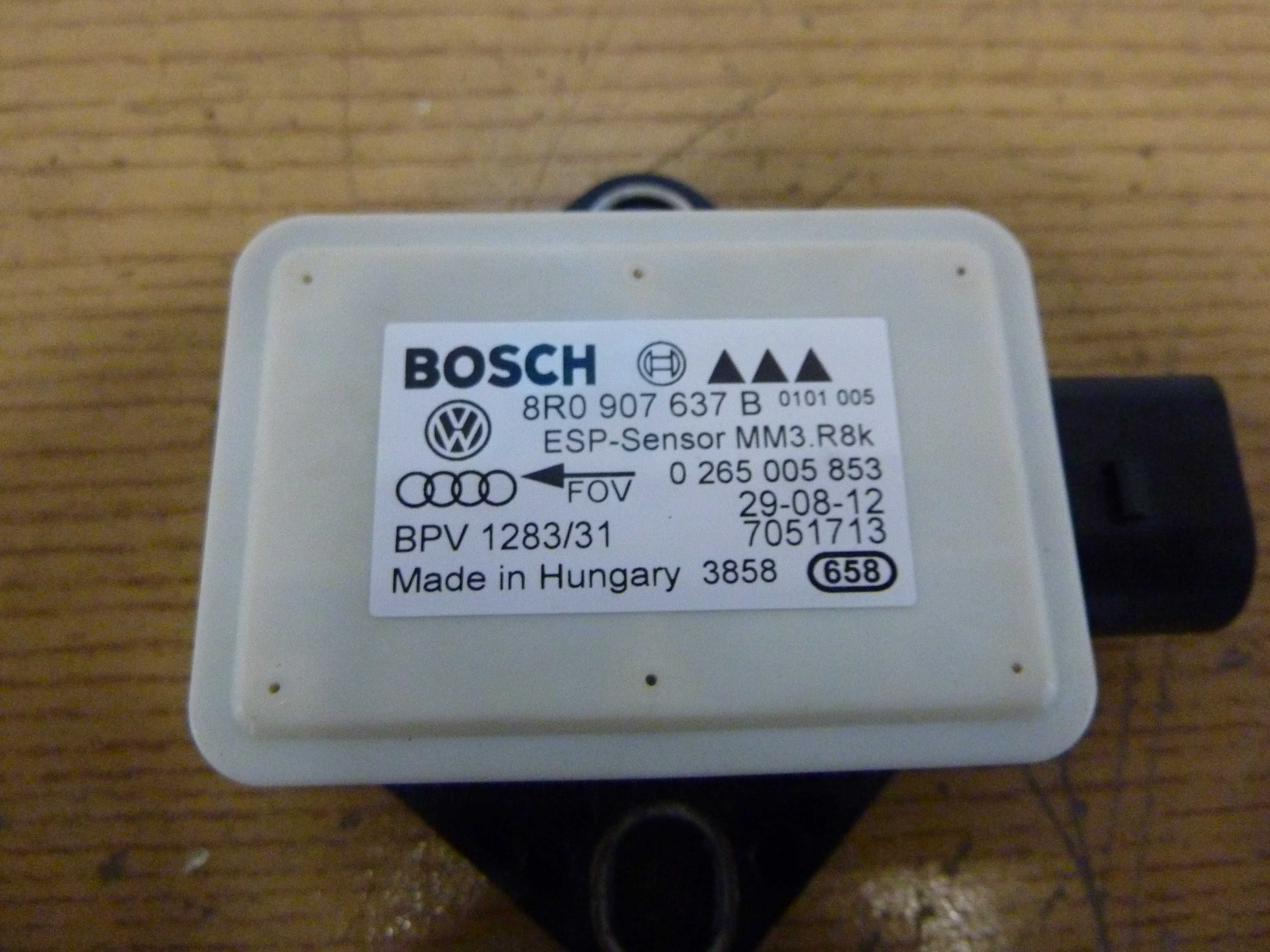 AUDI Q5 8R A4 B8 A5 8T czujnik moduł ESP 8R0.907637B gwarancja