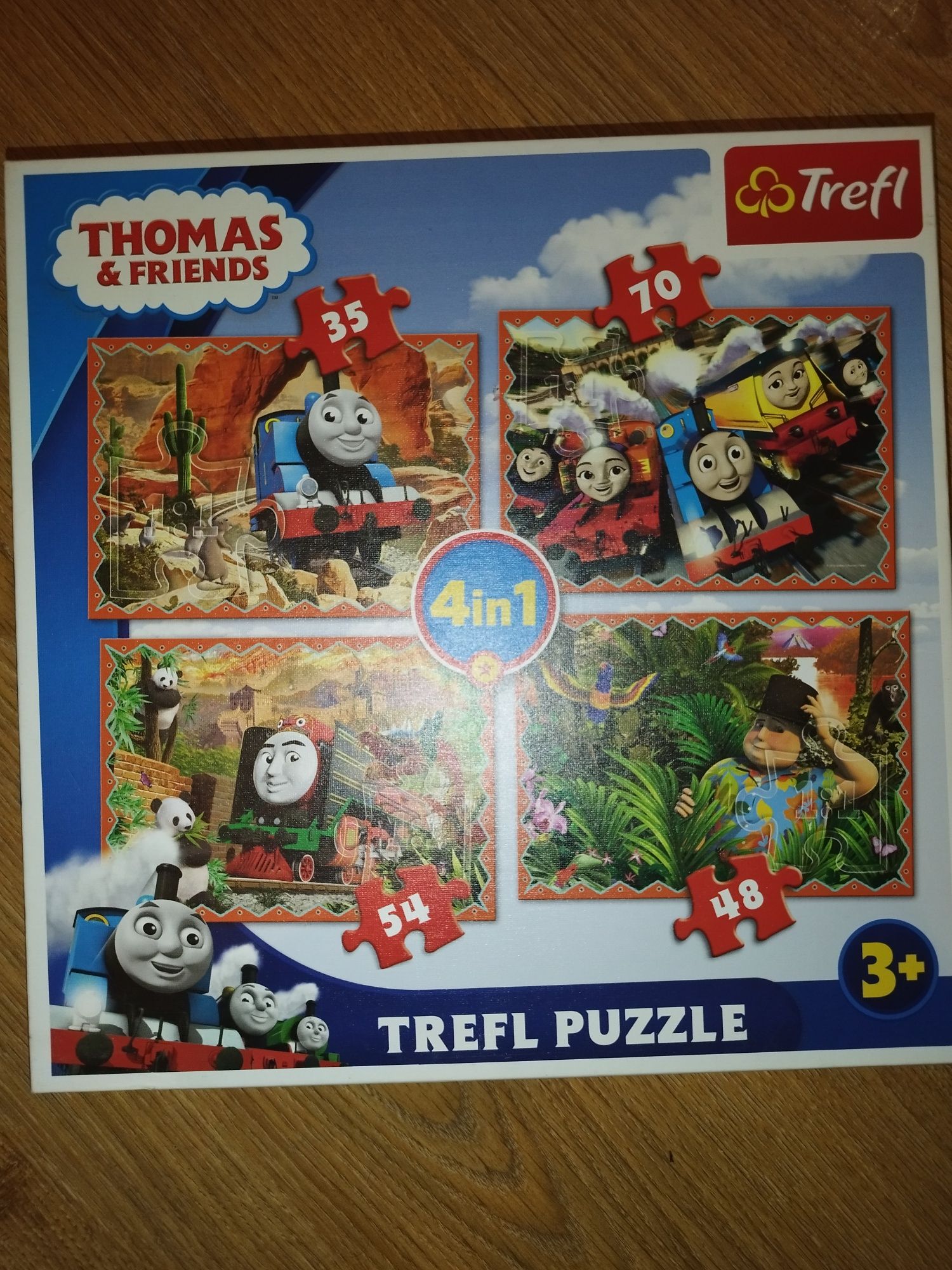 Puzzle Tomek i przyjaciele