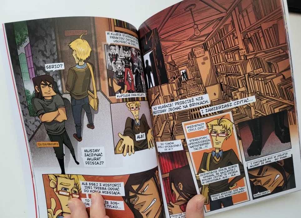 Komiks Vice Versum Superbohaterski parodia Marvel