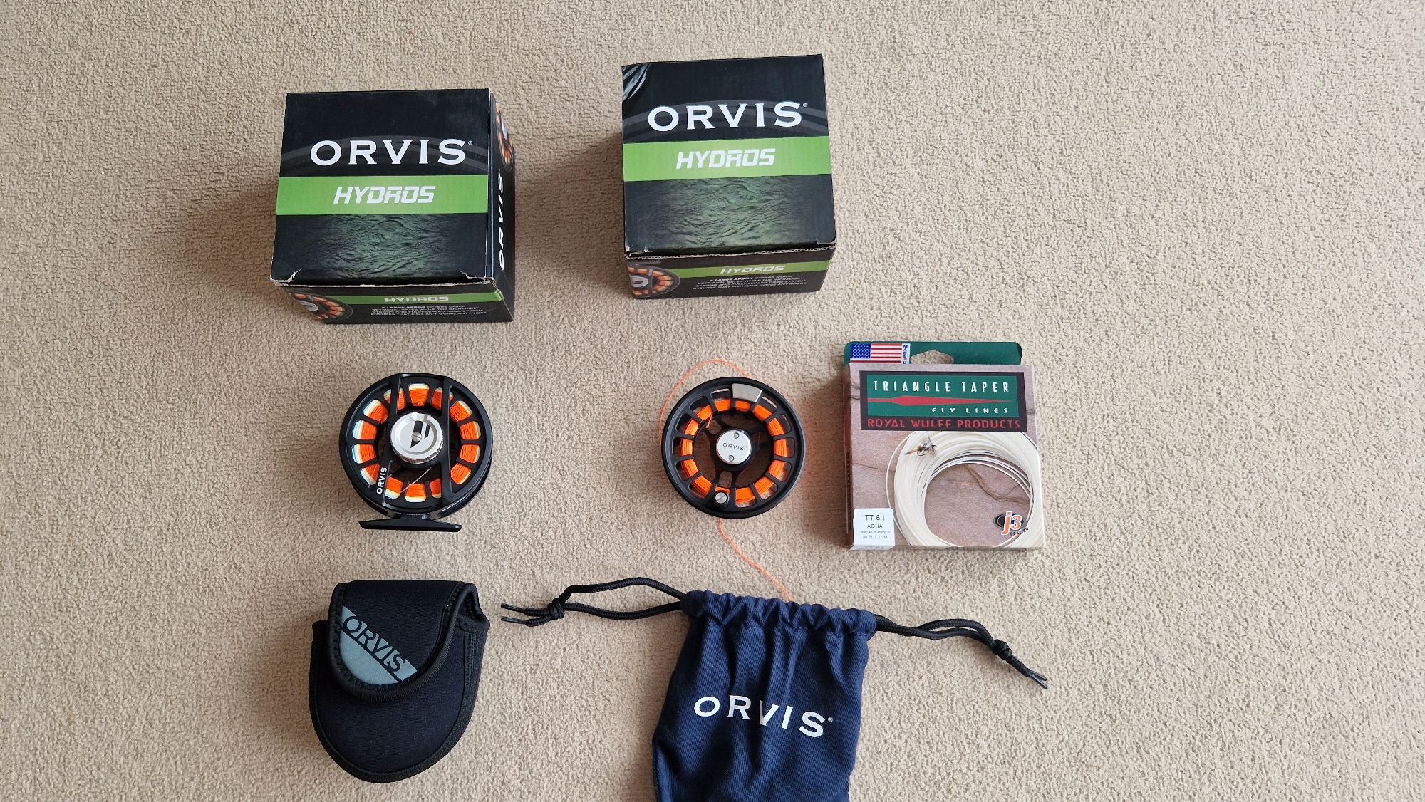 Orvis Helios 3D  Kołowrotek Orvis 5-7 zestaw.