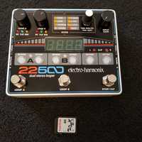 Dual Stereo Looper Electro-Harmonix-22500 + Patch Cable - Novos