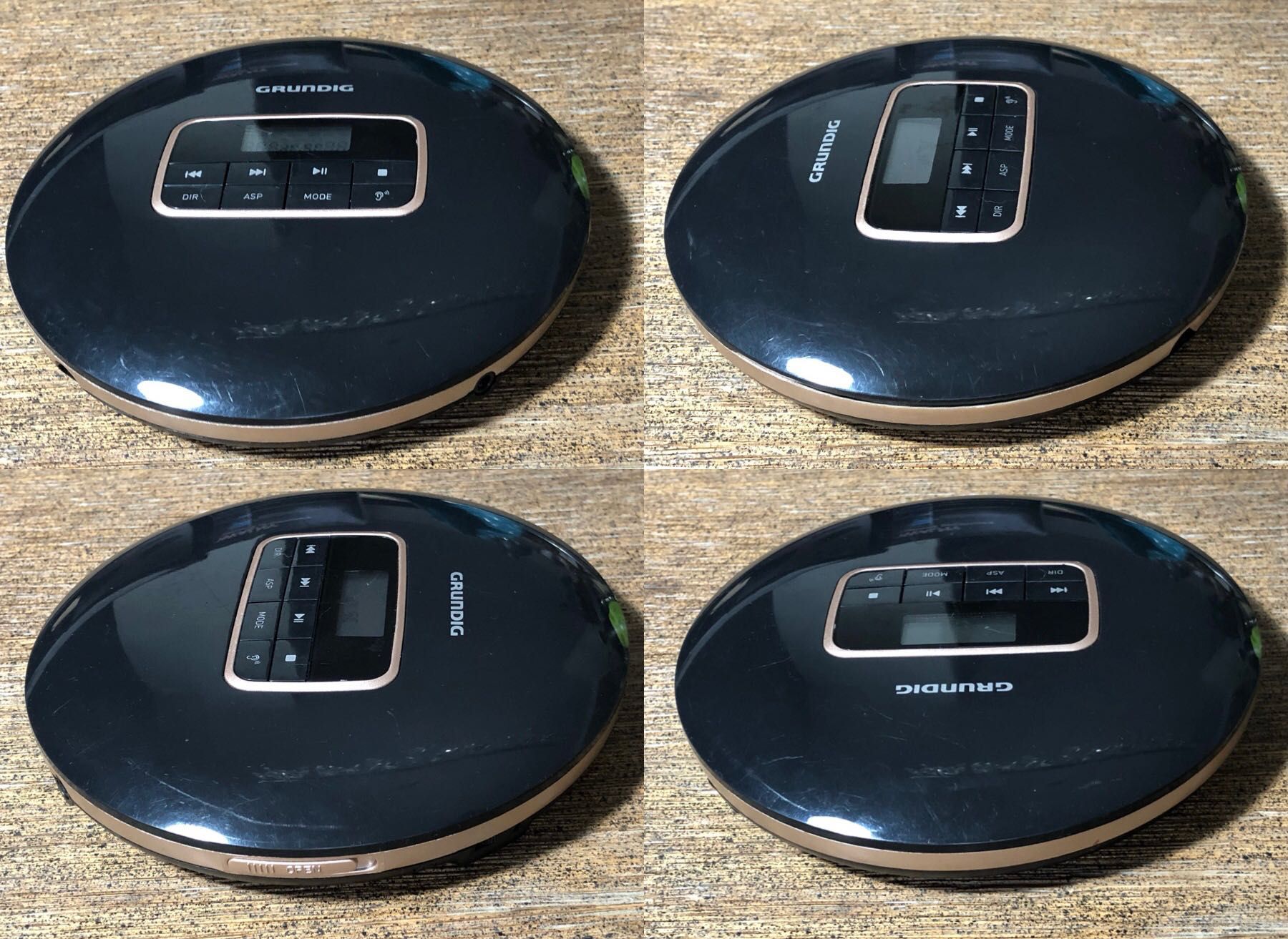 Przenośny odtwarzacz płyt CD Grundig CDP 6600 GDR 1360 Discman retro
