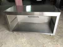 Bancada em inox 150cmx70cm