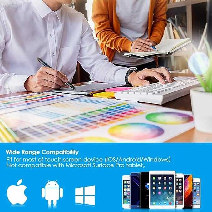 Rysik/stylus do tabletu, uniwersalny ekran dotykowy, wysoka czułość