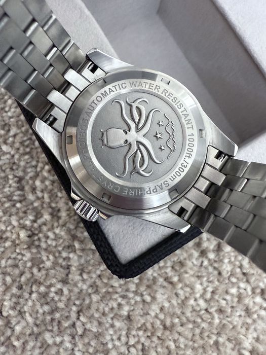 Годинник PHOIBOS Voyager 2.0 300m Automatic Diver PY026E Sunray Gray